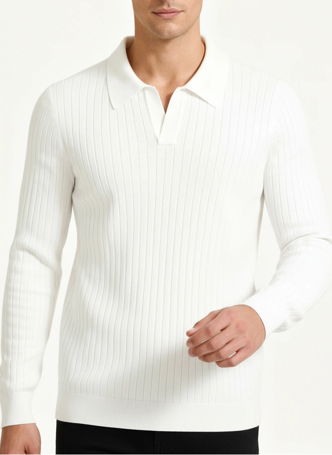 Men's Viscose Slim Fit Polo