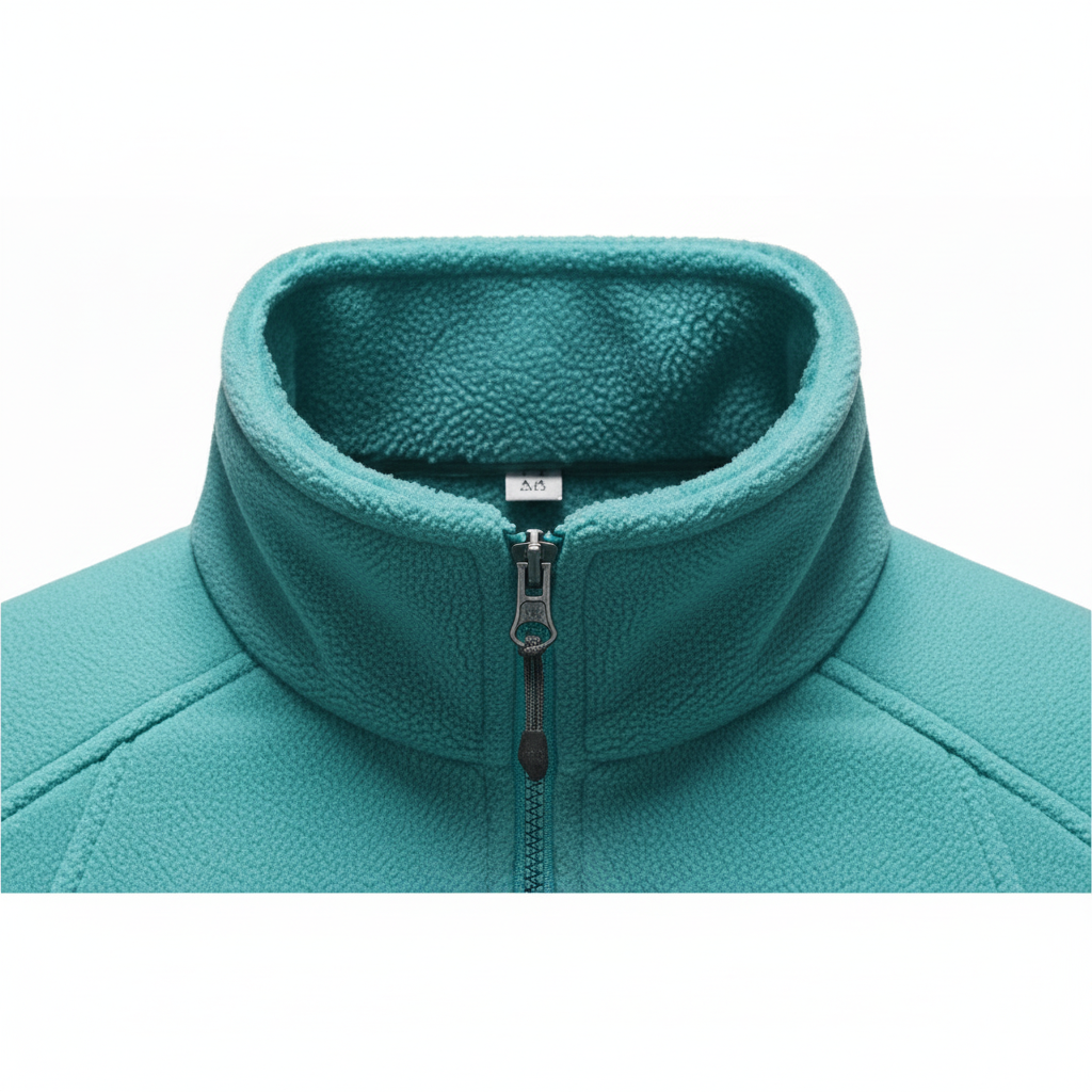 Women's Fleece Zip Up Turtleneck Sweatshirt