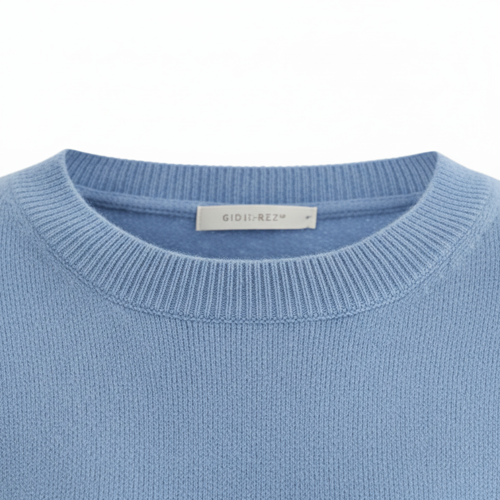 Women's Wool Blend Stand Collar Sweater