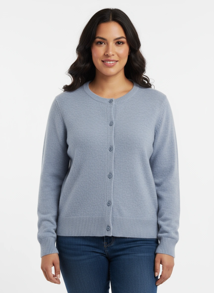 Women's Wool Knit Cardigan Sweater
