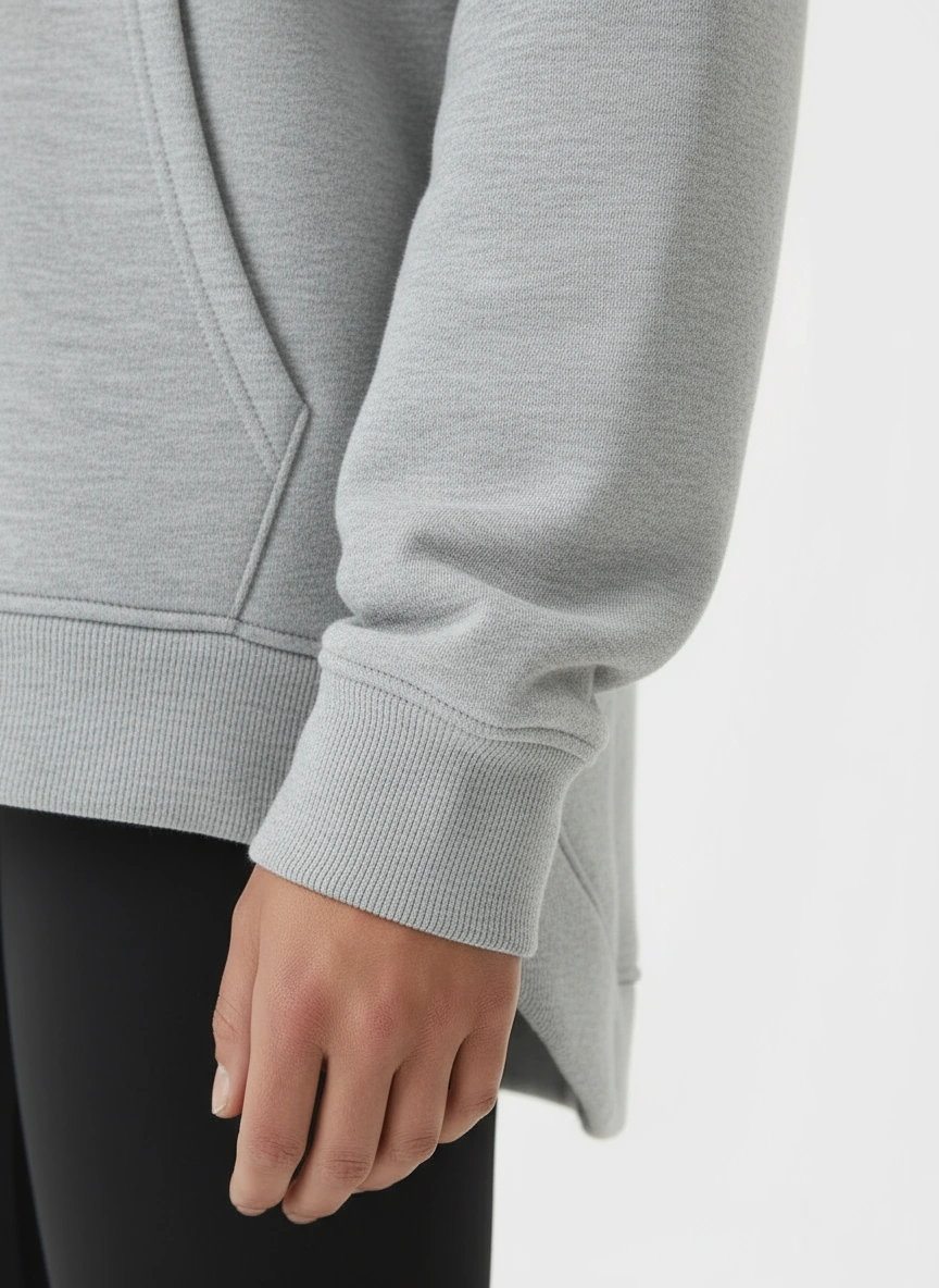 Women's Hooded Zip Jacket Polyester